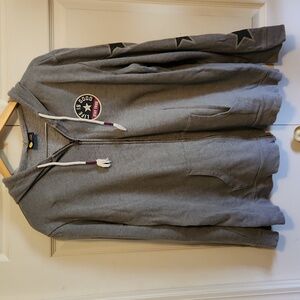 Life is Good Full Zip Relaxed Fit Hoodie XL